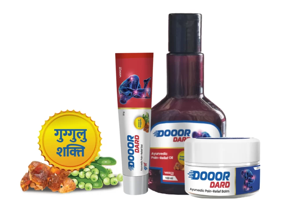 Dooor Dard Oil, Gel, and Balm product range